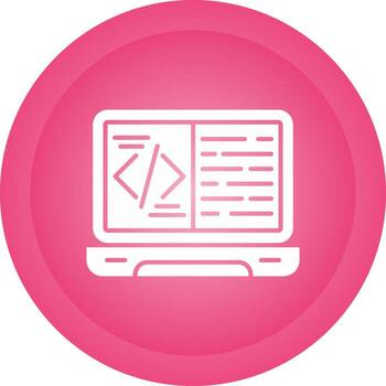 icono de vector de codificación