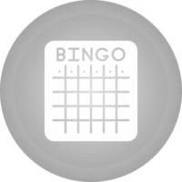 icono de vector de bingo