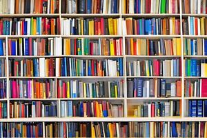 Bookshelf Background, aesthetic photo