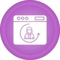 Return Visitor Vector Icon