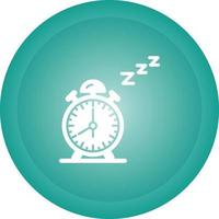 icono de vector de tiempo de sueño