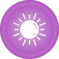 Sun Vector Icon