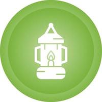 Oil Lamp Vector Icon