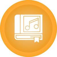 Music Book Vector Icon