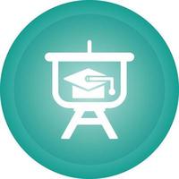 Graduation Presentation Vector Icon