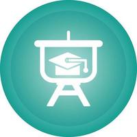 Graduation Presentation Vector Icon