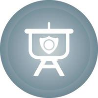Security Presentation Vector Icon
