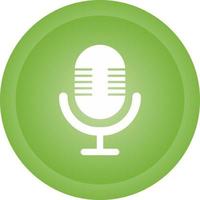 Microphone Vector Icon