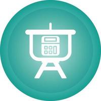 Calculation Presentation Vector Icon
