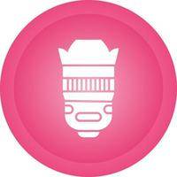 Camera Lens Vector Icon