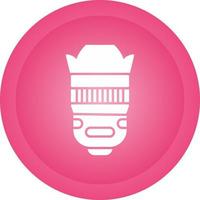 Camera Lens Vector Icon