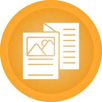 Brochure Vector Icon