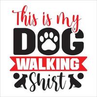 Dog quote typography design for t-shirt, cards, frame artwork, phome cases, bags, mugs, stickers, tumblers, print etc. vector