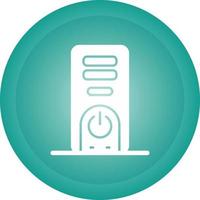 Cpu Tower Vector Icon
