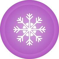 icono de vector de copo de nieve