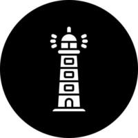 Lighthouse Vector Icon Style