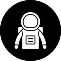 astronauta vector icono estilo