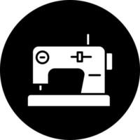 Sewing Machine Vector Icon Style