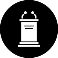 Pulpit Vector Icon Style