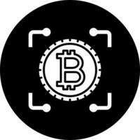 criptomoneda vector icono estilo