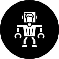 Augmenting Robot Vector Icon Style