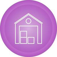 Warehouse Vector Icon