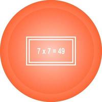 Arithmetic Vector Icon
