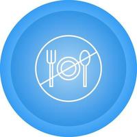 Fasting Vector Icon