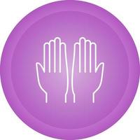 Praying Hands Vector Icon
