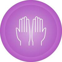 Praying Hands Vector Icon