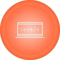 Online Formula Vector Icon
