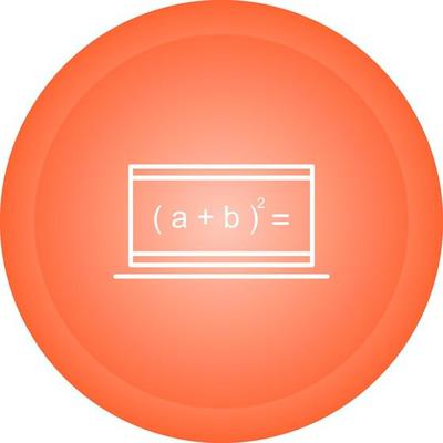 Online Formula Vector Icon