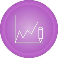 Drawing Graphs Vector Icon