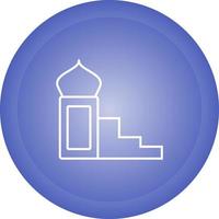 Mimbar Vector Icon