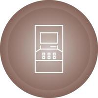 ATM Machine Vector Icon