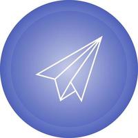 Paper Plane Vector Icon