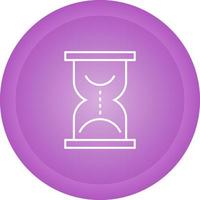 icono de vector de reloj de arena