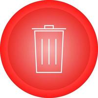 Trash Vector Icon
