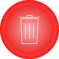 Trash Vector Icon