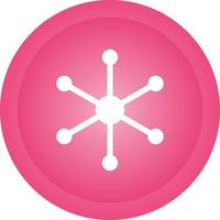 Molecular Structure Vector Icon