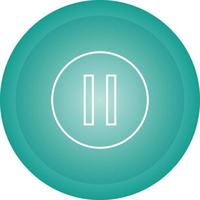 Pause Vector Icon