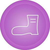 Construction boots Vector Icon