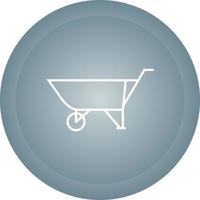 Wheelbarrow Vector Icon