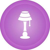 Lamp with stand Vector Icon