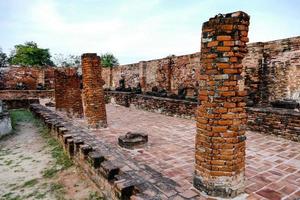 Ancient Buddhist temple in Asia photo