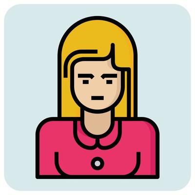 Avatar Female Teacher Icon Graphic by radaxonstudio · Creative Fabrica