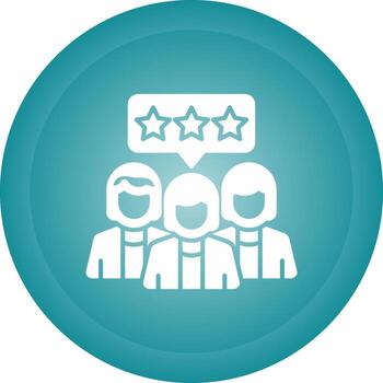 icono de vector de retroalimentación