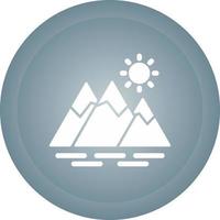 Mountain Vector Icon