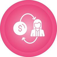 icono de vector de conversión