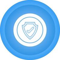 icono de vector de token de seguridad